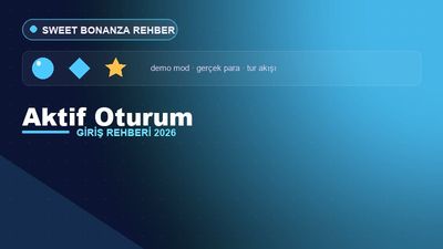 Sweet Bonanza Aktif Oturum – Sweet Bonanza Giriş 2026