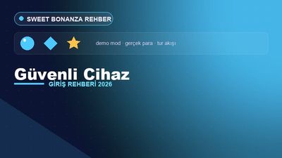 Sweet Bonanza Güvenli Cihaz – Sweet Bonanza Giriş 2026