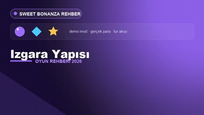 Sweet Bonanza Izgara Yapısı – Sweet Bonanza 2026
