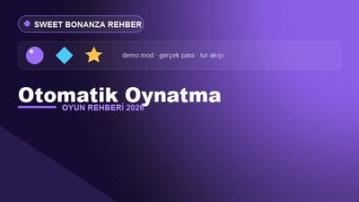 Sweet Bonanza Otomatik Oynatma – Sweet Bonanza 2026