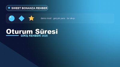 Sweet Bonanza Oturum Süresi – Sweet Bonanza Giriş 2026