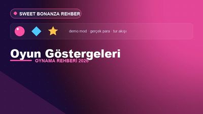 Sweet Bonanza Oyun Göstergeleri – Sweet Bonanza Oyna 2026