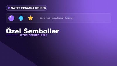 Sweet Bonanza Özel Semboller – Sweet Bonanza 2026