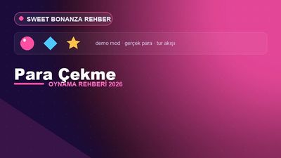 Sweet Bonanza Para Çekme – Sweet Bonanza Oyna 2026