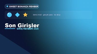 Sweet Bonanza Son Girişler – Sweet Bonanza Giriş 2026
