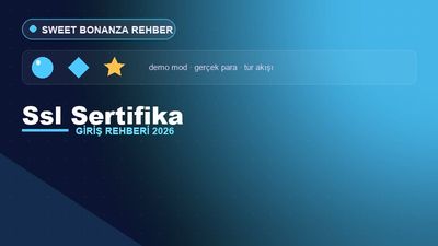 Sweet Bonanza SSL Sertifika – Sweet Bonanza Giriş 2026
