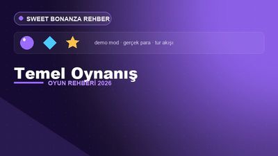 Sweet Bonanza Temel Oynanış – Sweet Bonanza 2026