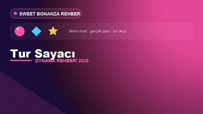 Sweet Bonanza Tur Sayacı – Sweet Bonanza Oyna 2026