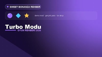 Sweet Bonanza Turbo Modu – Sweet Bonanza 2026