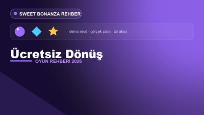 Sweet Bonanza Ücretsiz Dönüş – Sweet Bonanza 2026