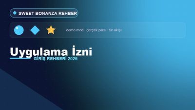 Sweet Bonanza Uygulama İzni – Sweet Bonanza Giriş 2026