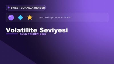 Sweet Bonanza Volatilite Seviyesi – Sweet Bonanza 2026