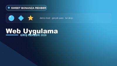 Sweet Bonanza Web Uygulama – Sweet Bonanza Giriş 2026